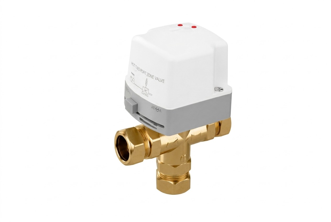 Myson Powerextra 3 Port Motorised Zone Valve 22mm